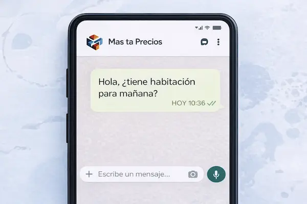 Los viajeros te escriben por WhatsApp